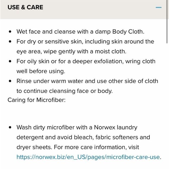 Norwex Face and Body Cloths Set of 3 Marine Stripes NWT - Picture 9 of 10